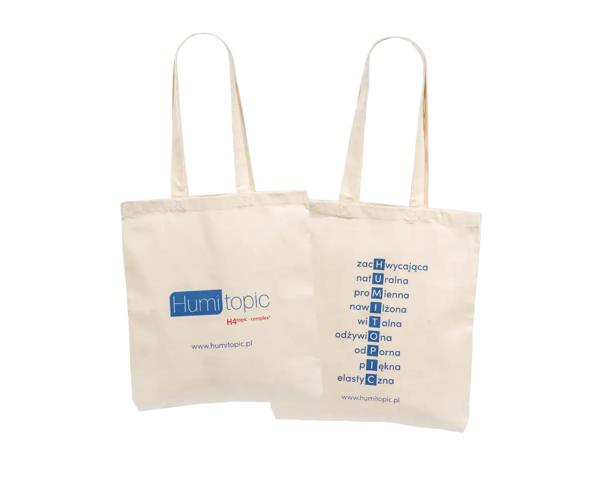 .HumiBigBag Humitopic ekologiczna torba bawełniana.